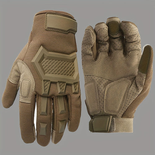 1 Pair Thickened Windproof Touchscreen Survival Gloves