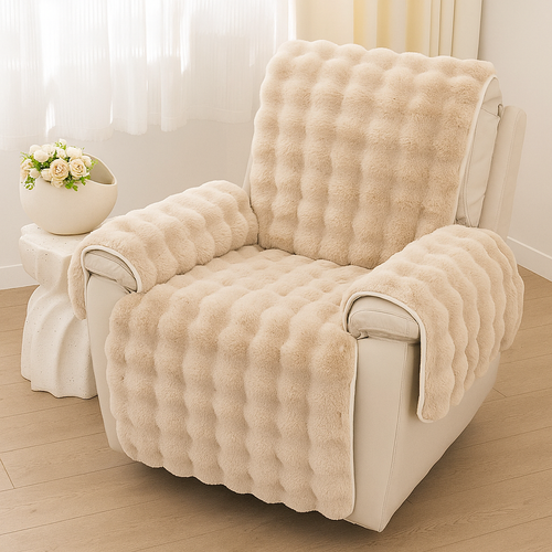 1-seater super soft recliner cover