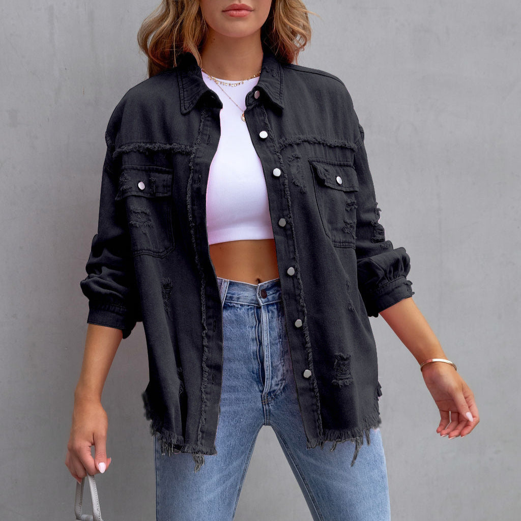 Rosgrove | Women - Denim Jacket - Relaxed Fit