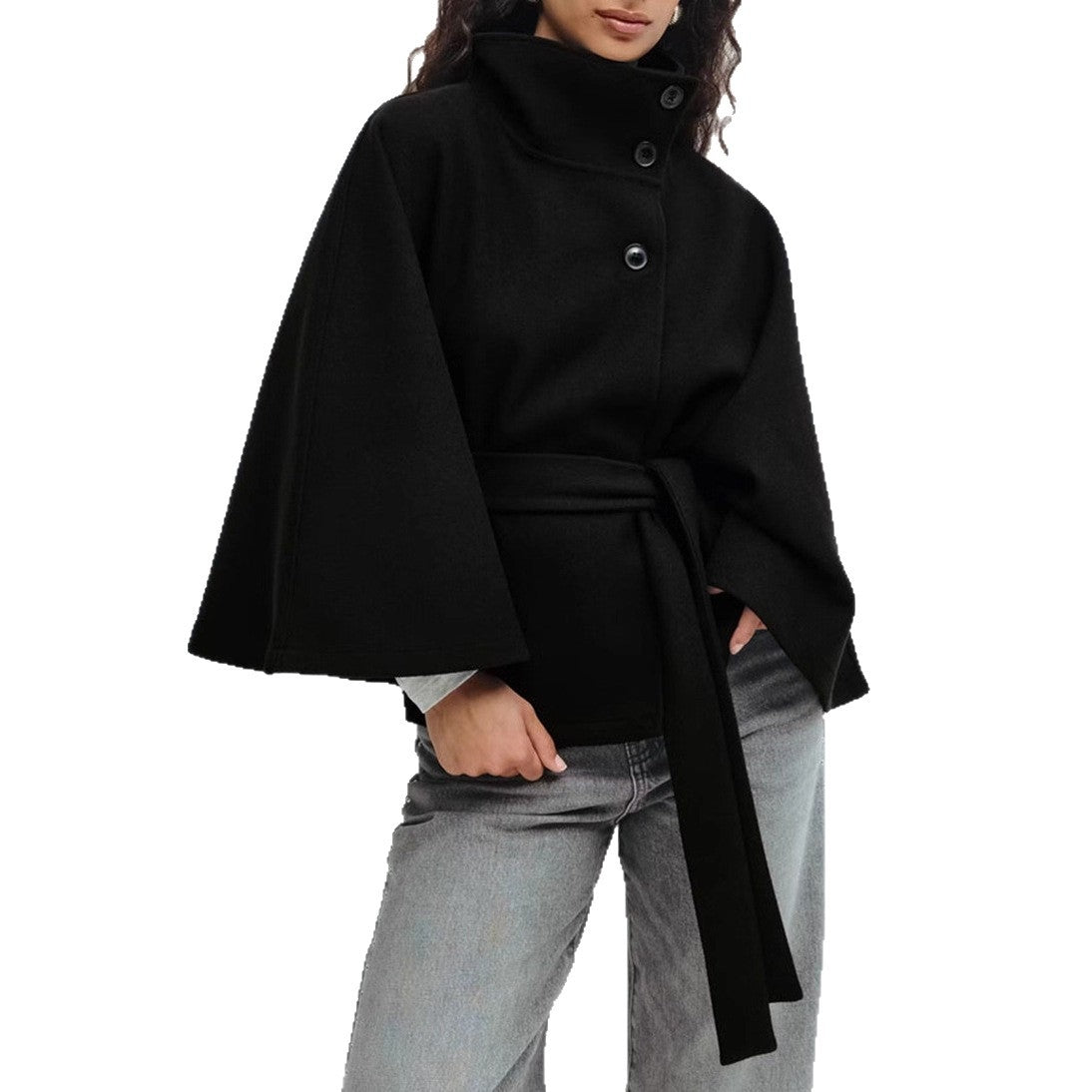 Rosgrove | Women - Flowing Belted Stylish Jacket