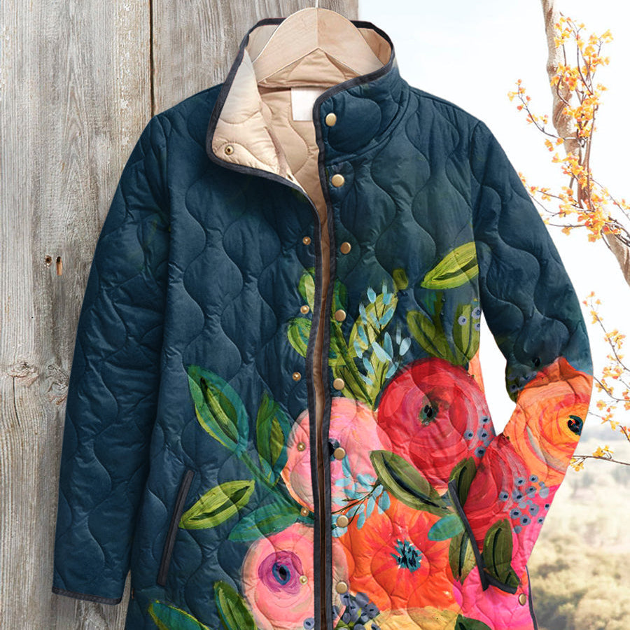 Rosgrove | Women - Quilted Floral Jacket