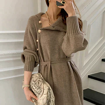 Rosgrove | Women - Relaxed Fit Dress - Button Front