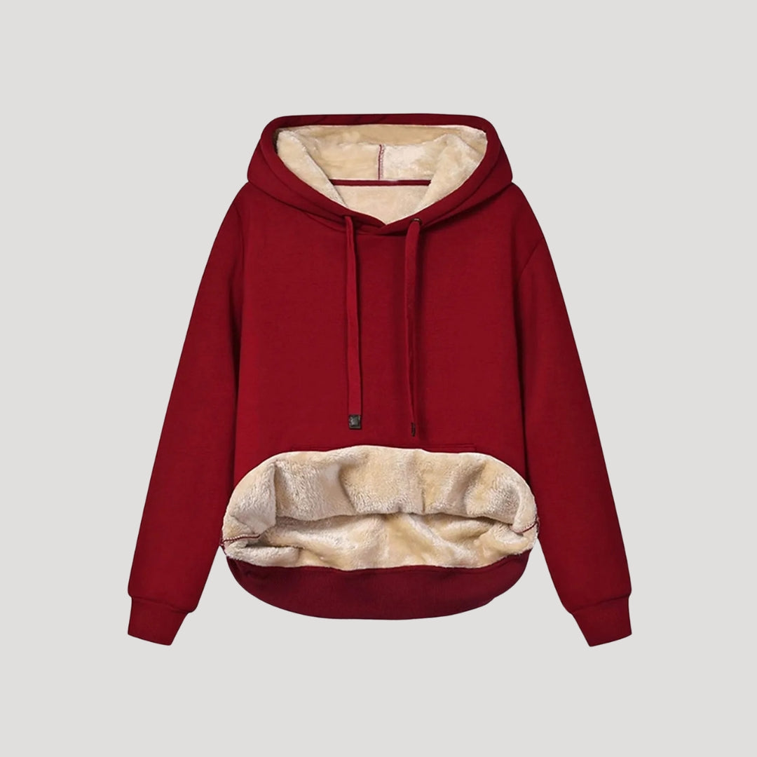 Rosgrove | Women - Fleece-Lined Winter Hoodie - Oversized Style