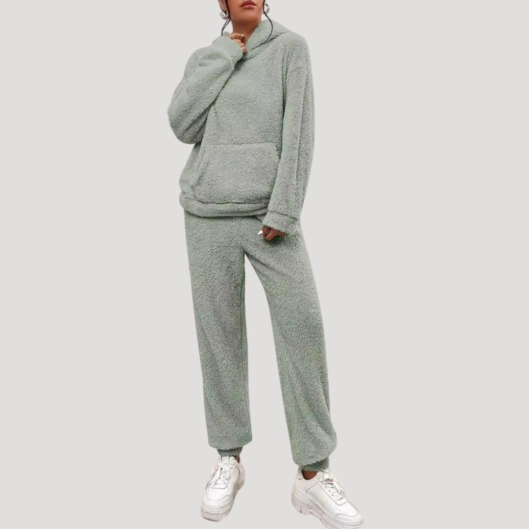 Rosgrove | Women - Fleece Loungewear Set - Winter Tracksuit