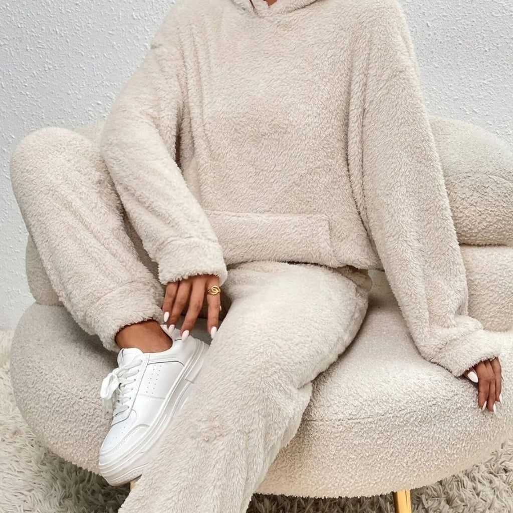 Rosgrove | Women - Fleece Loungewear Set - Winter Tracksuit