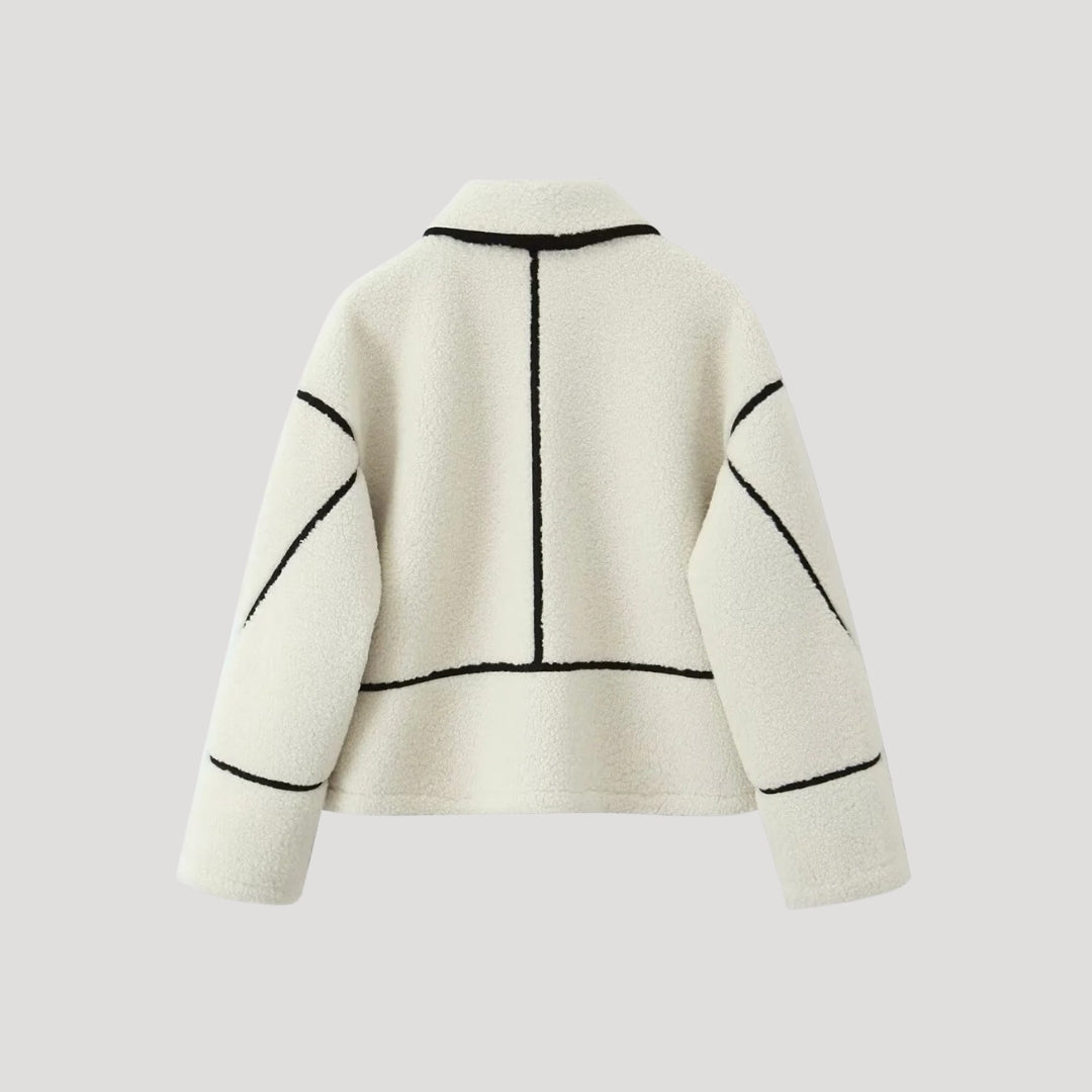 Rosgrove | Women - Fleece Jacket - Cozy Teddy Borg Style