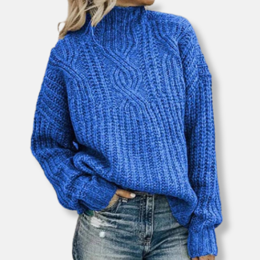 Rosgrove | Women - Oversized Jumper - Turtleneck Knit