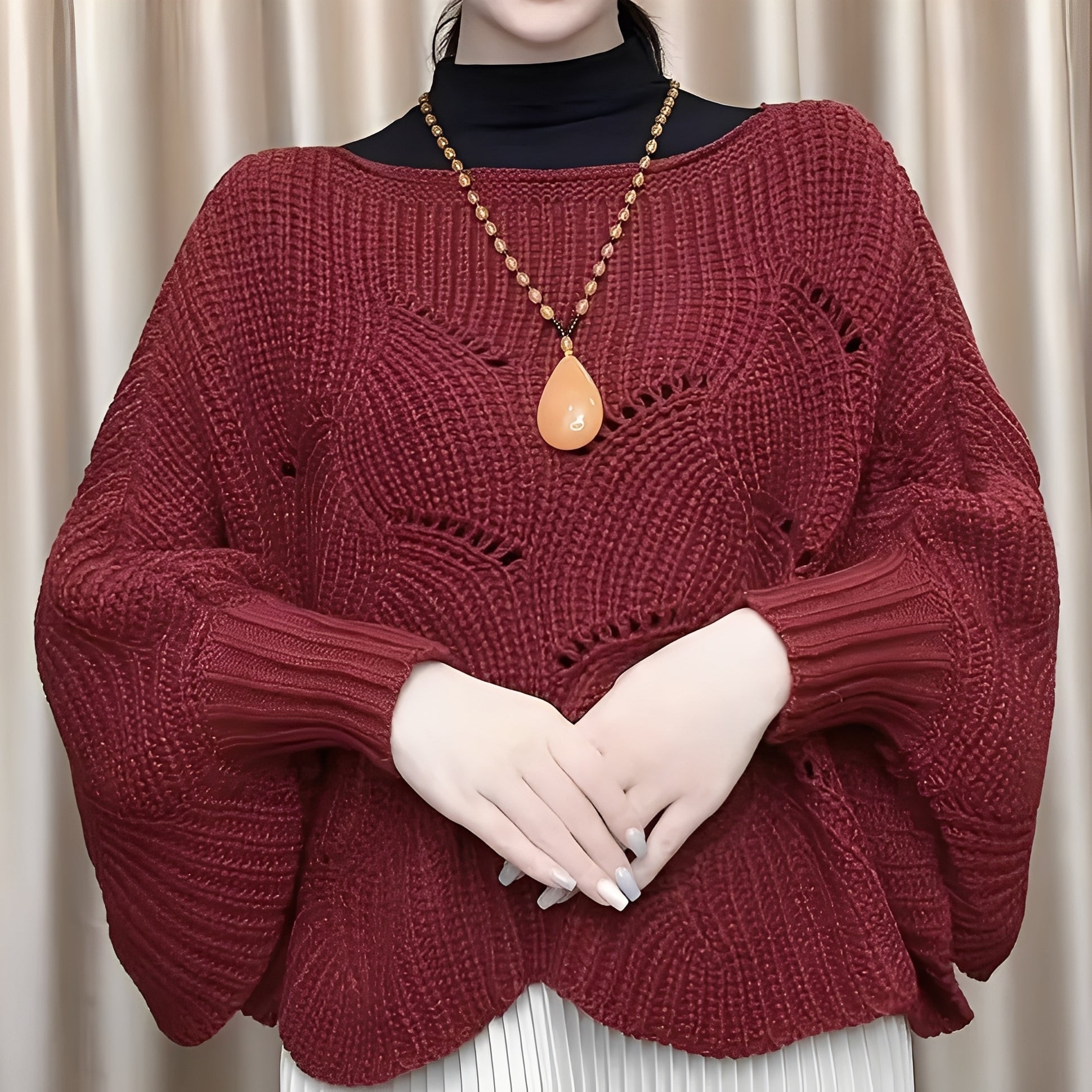 Rosgrove | Women - Thermal Jumper - Cosy Wide Sleeve Design