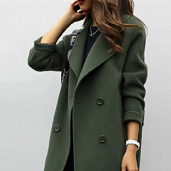Rosgrove | Women - Tailored Wool Coat - High Collar