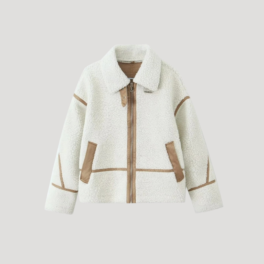 Rosgrove | Women - Fleece Jacket - Cozy Teddy Borg Style