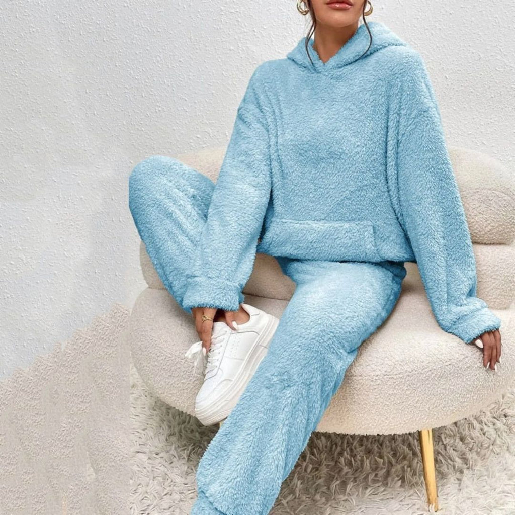Rosgrove | Women - Fleece Loungewear Set - Winter Tracksuit