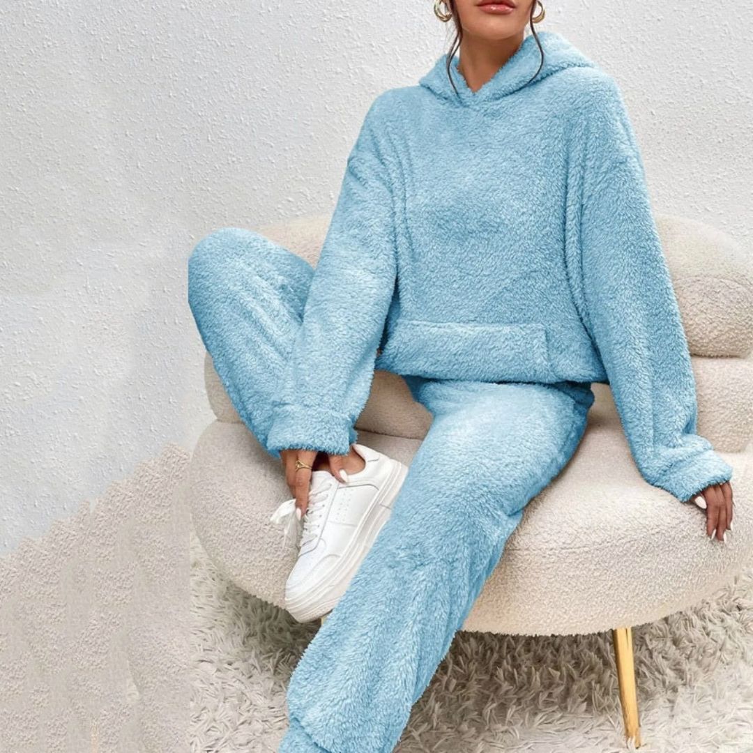 Rosgrove | Women - Fleece Loungewear Set - Winter Tracksuit