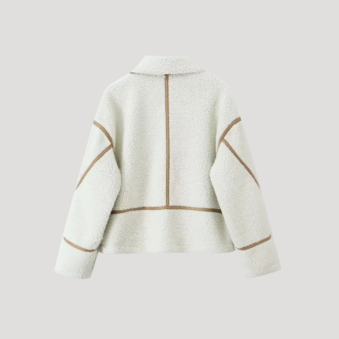 Rosgrove | Women - Fleece Jacket - Cozy Teddy Borg Style
