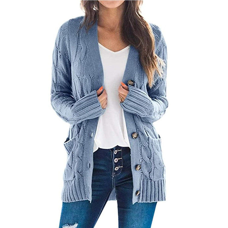 Rosgrove | Women - Relaxed Fit Cardigan - Wool Blend