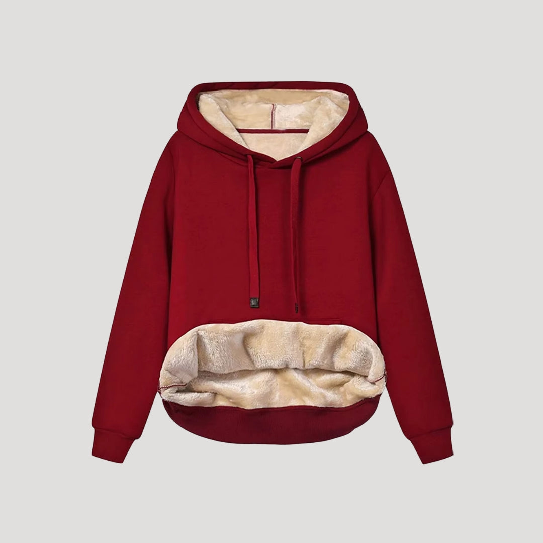 Rosgrove | Women - Fleece-Lined Winter Hoodie - Oversized Style