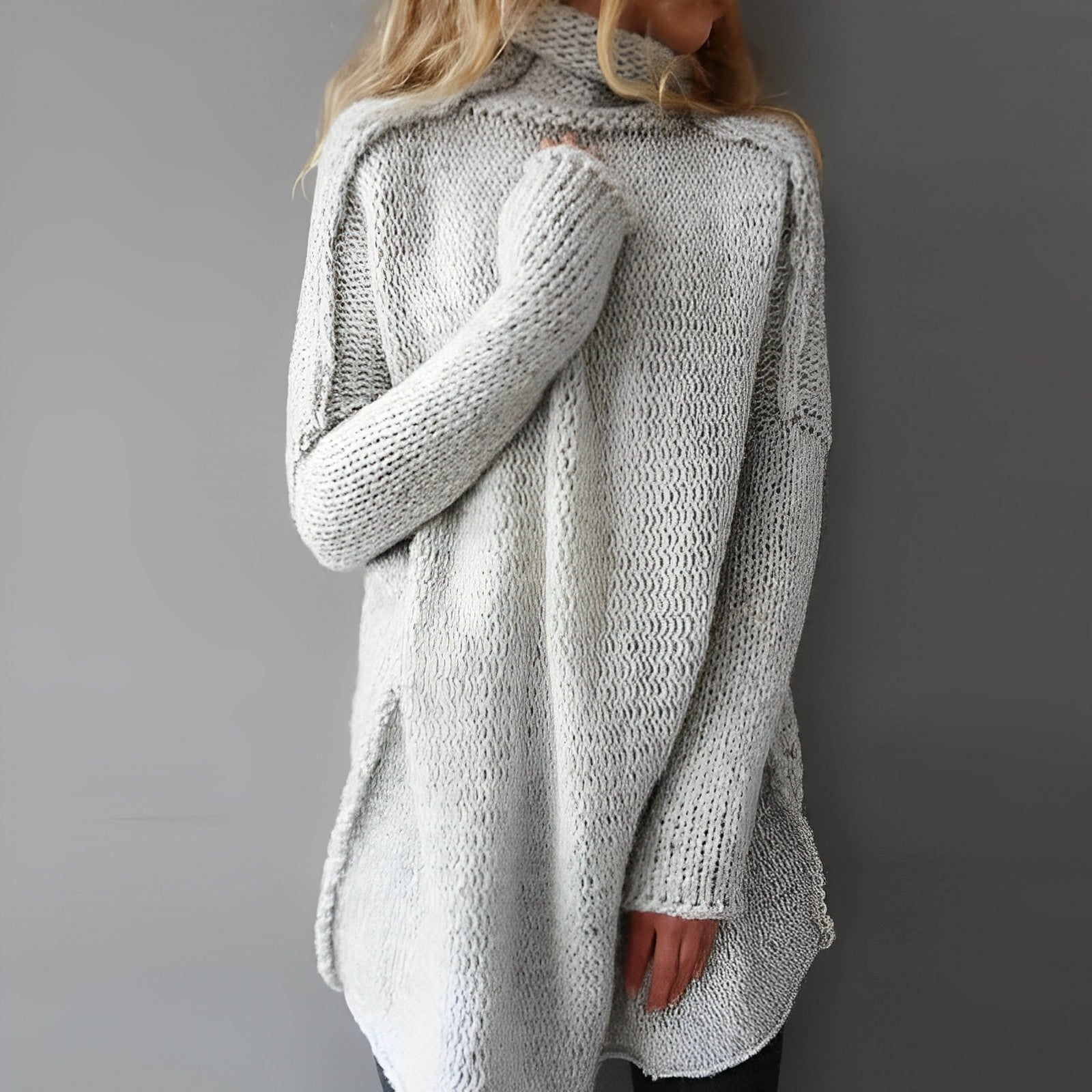 Rosgrove | Women - Soft & Stylish Long Knitted Jumper - Cosy Style
