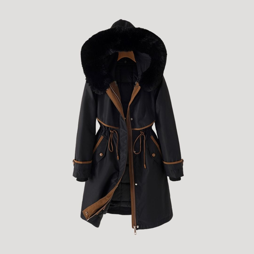 Rosgrove | Women - Long Faux Fur Winter Parka - Waterproof