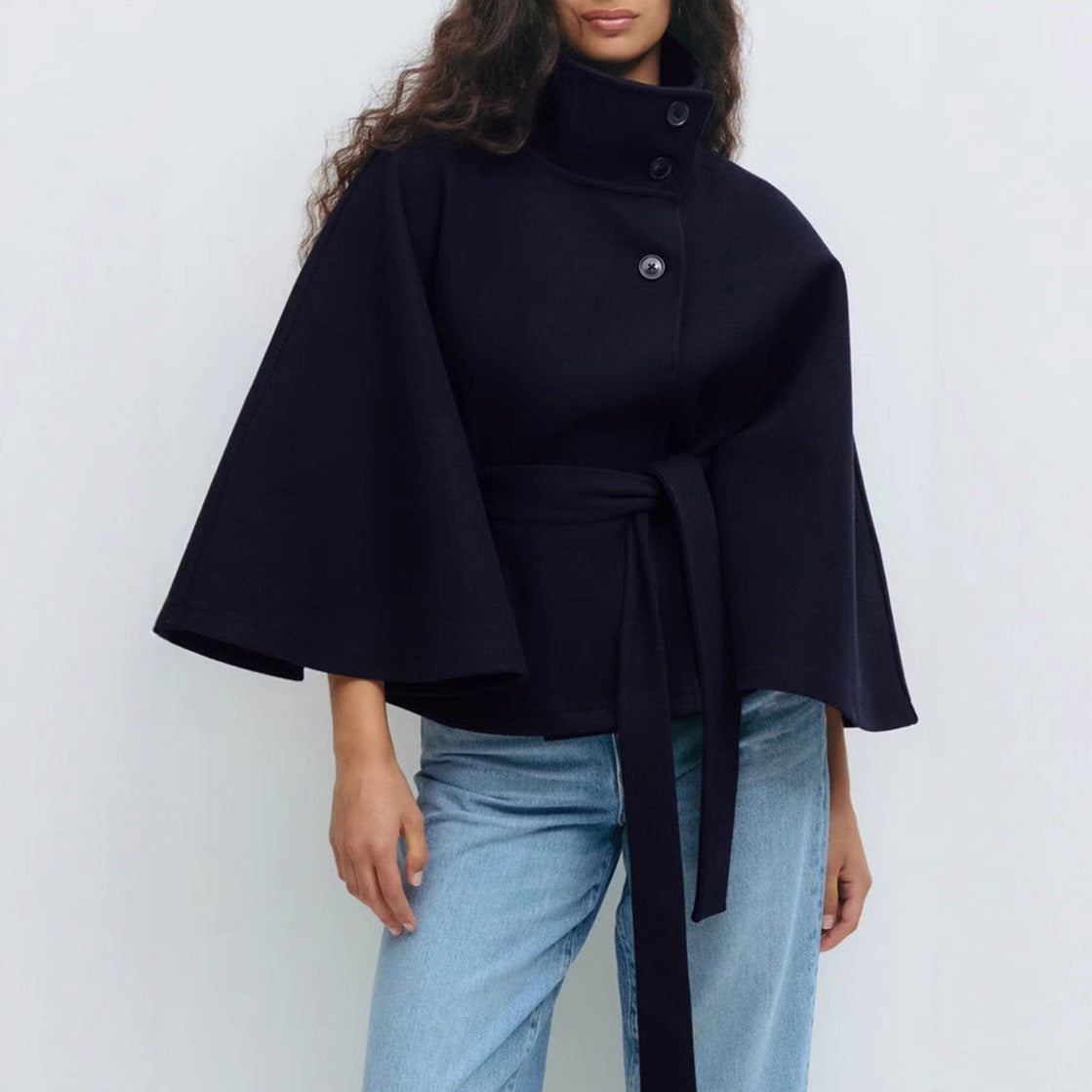 Rosgrove | Women - Flowing Belted Stylish Jacket