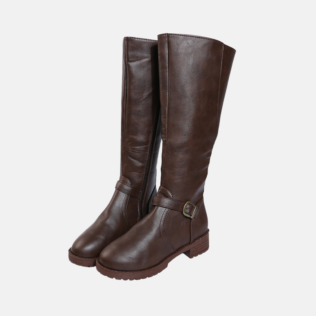 Rosgrove | Women - Knee High Buckle Boots