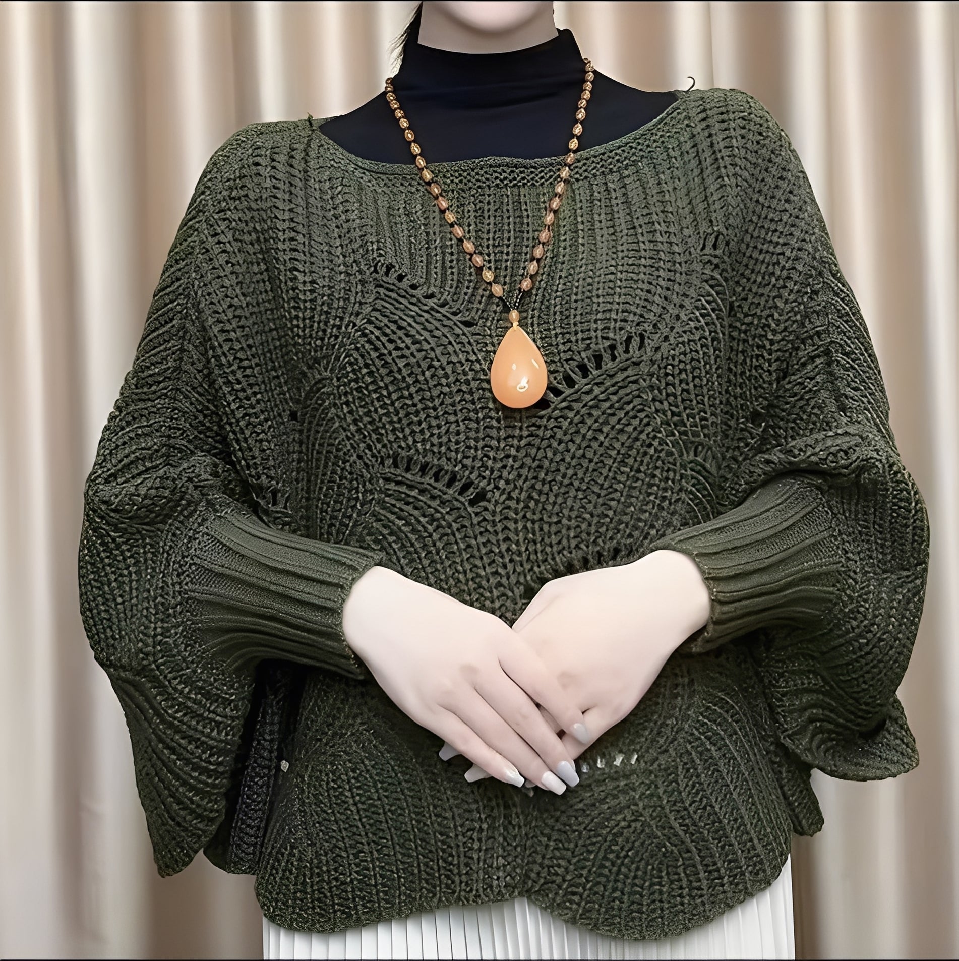 Rosgrove | Women - Thermal Jumper - Cosy Wide Sleeve Design