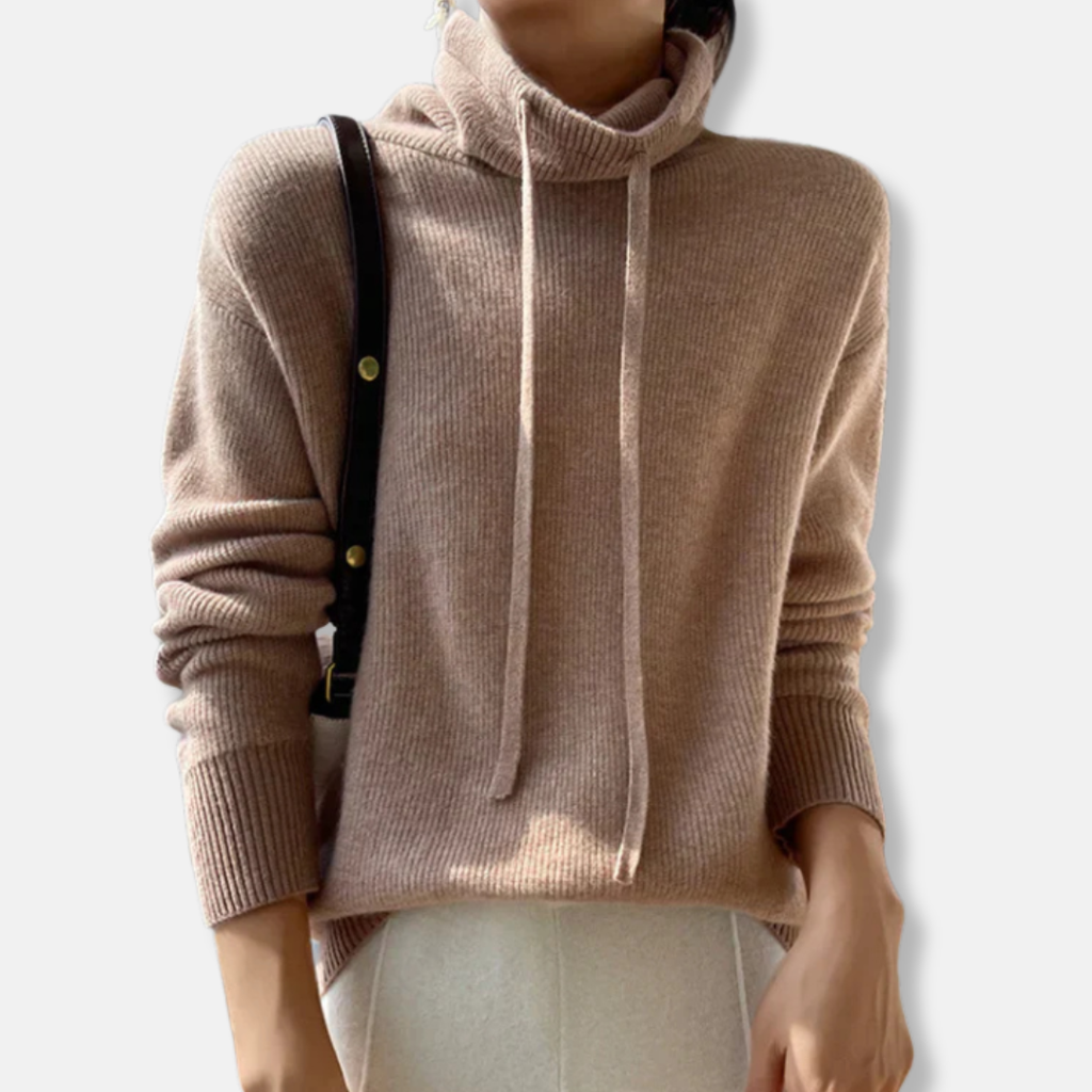 Rosgrove | Women - Turtleneck Jumper - Ribbed Knit