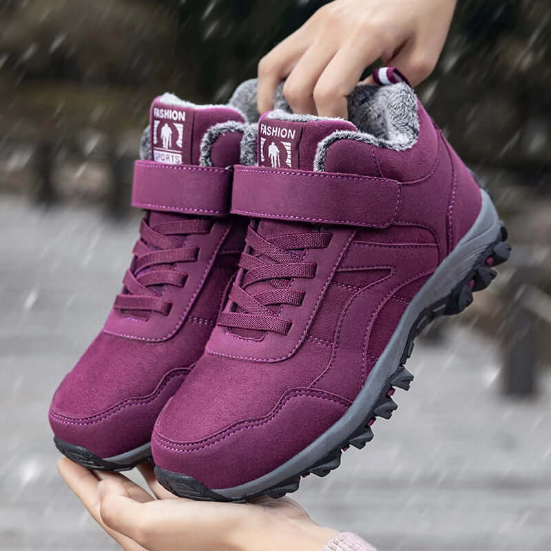 Rosgrove | Women - Fur Lined Ankle Boots - Non-Slip