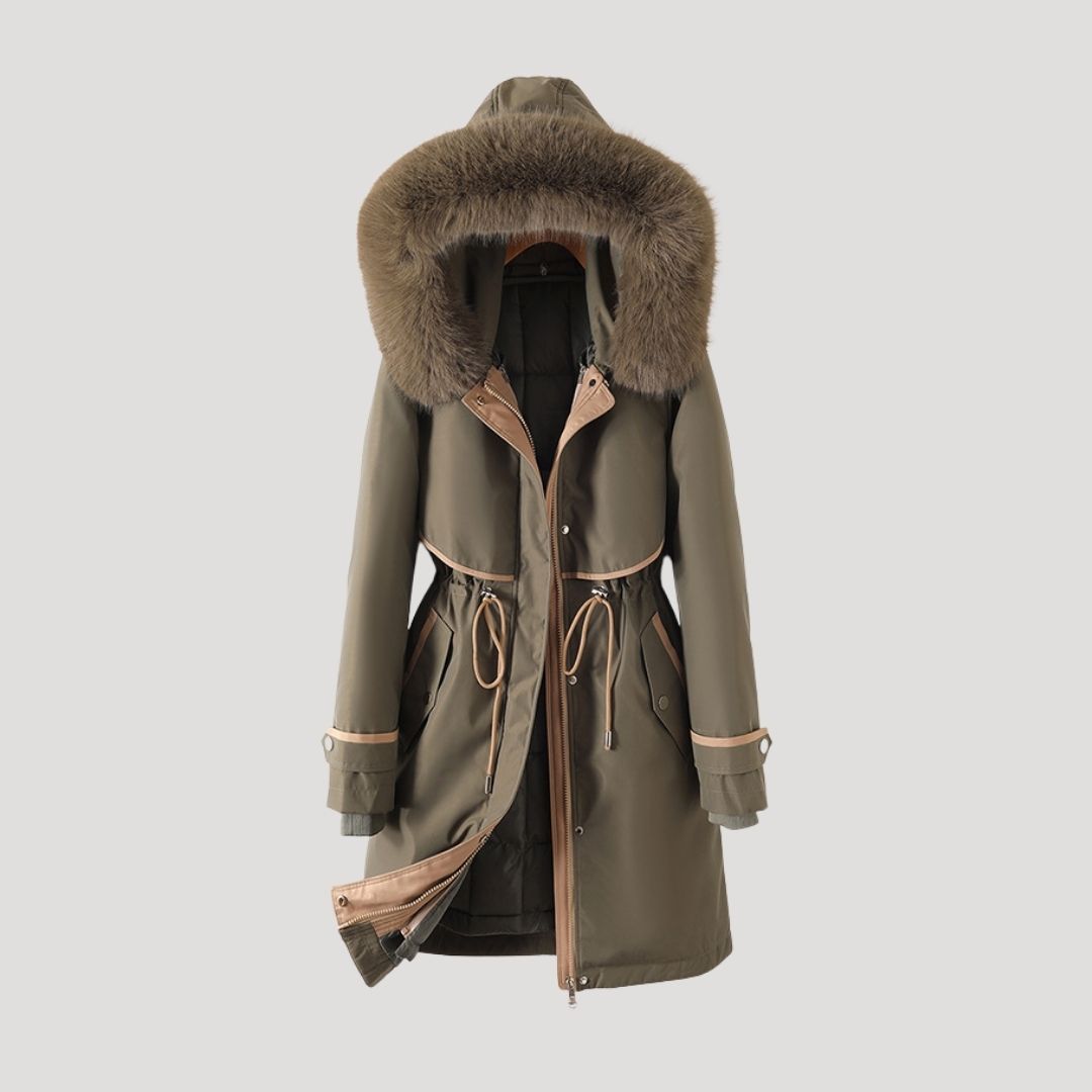 Rosgrove | Women - Long Faux Fur Winter Parka - Waterproof
