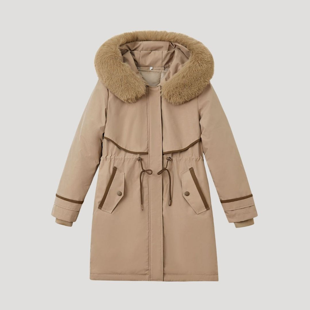 Rosgrove | Women - Long Faux Fur Winter Parka - Waterproof