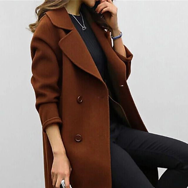 Rosgrove | Women - Tailored Wool Coat - High Collar