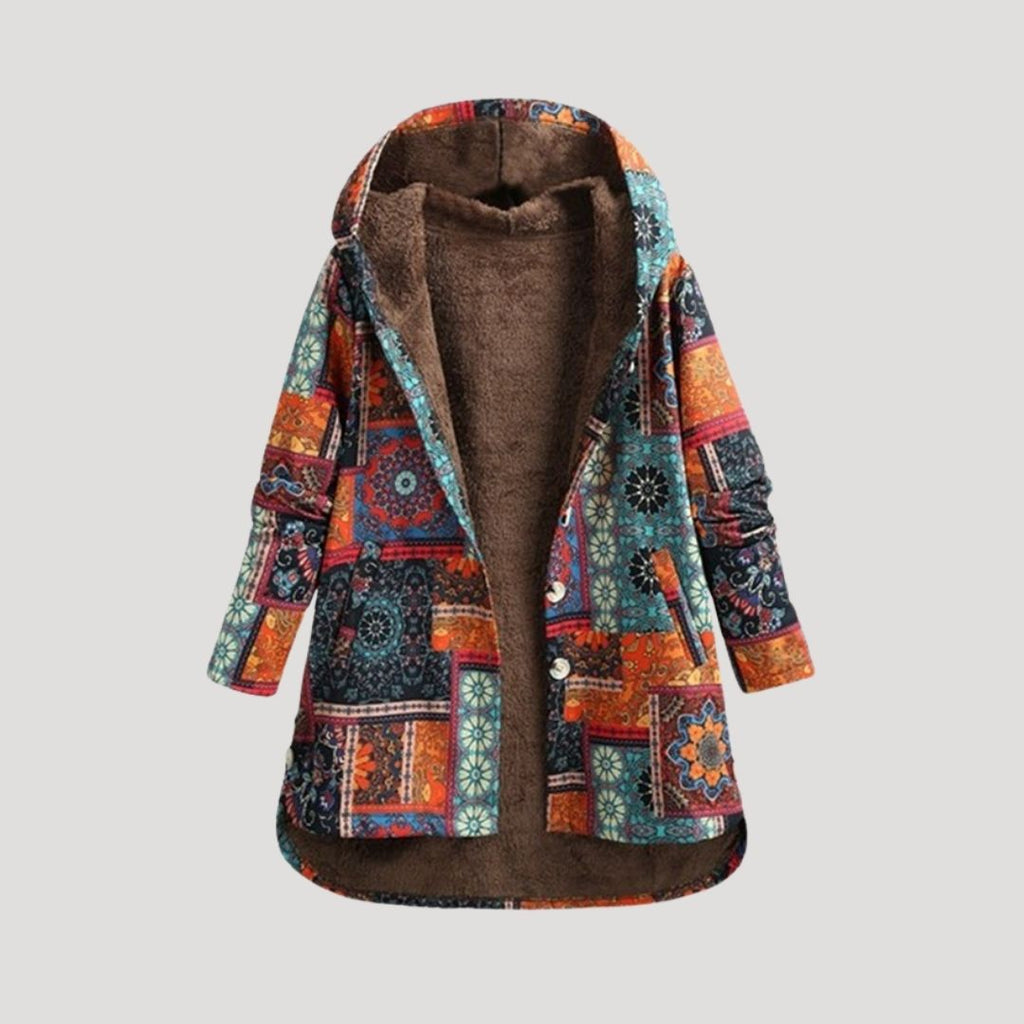 Rosgrove | Women's - Hooded Faux Fur Long Winter Coat