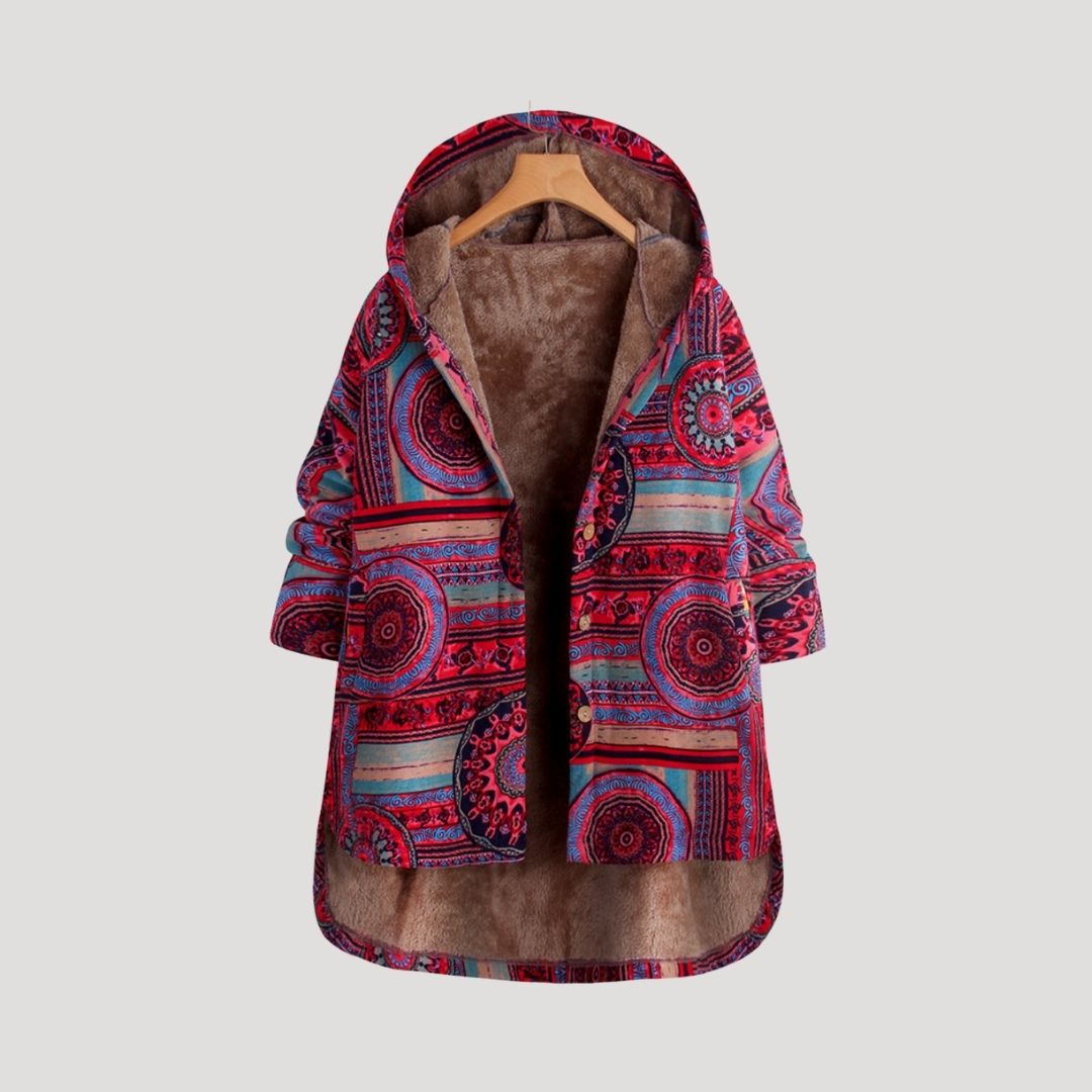 Rosgrove | Women's - Hooded Faux Fur Long Winter Coat