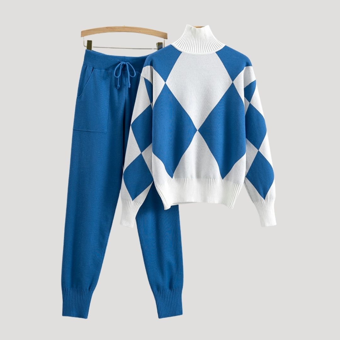 Rosgrove | Women - Knitted Winter Loungewear - Jumper & Joggers