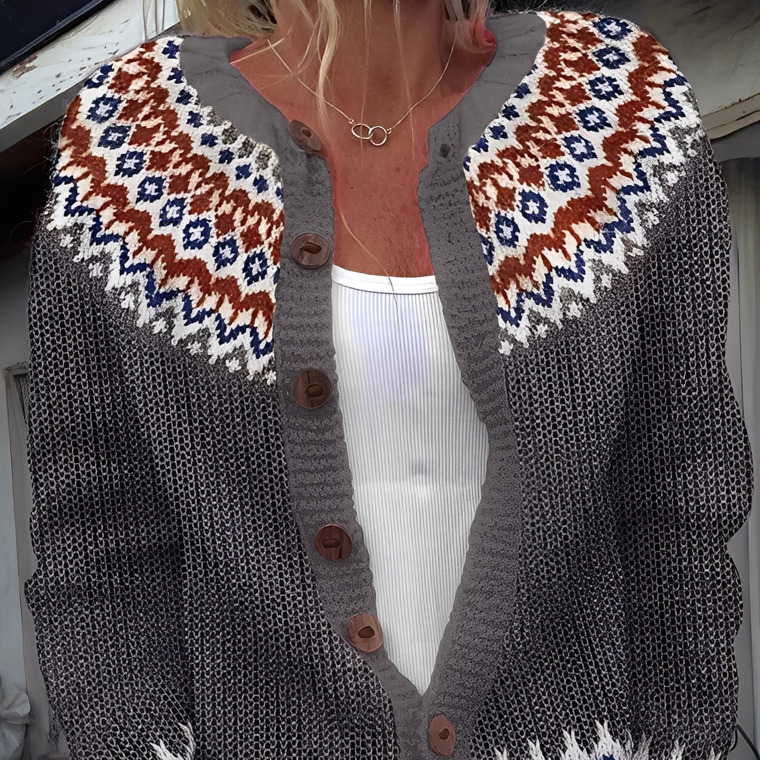 Rosgrove | Women - Buttoned Cosy Cardigan