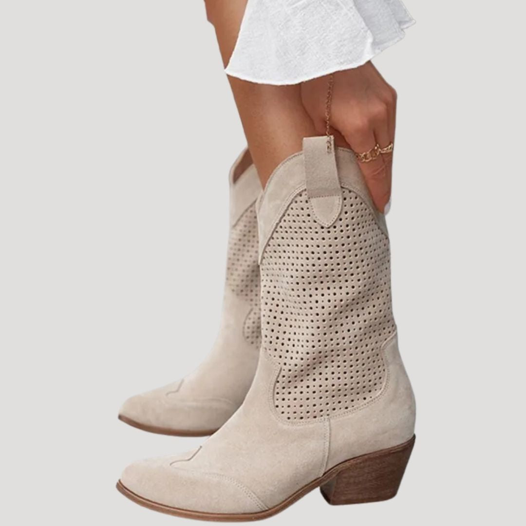 Rosgrove | Women - Suede Ankle Boots - Winter Style