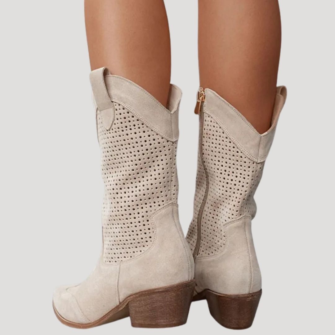 Rosgrove | Women - Suede Ankle Boots - Winter Style
