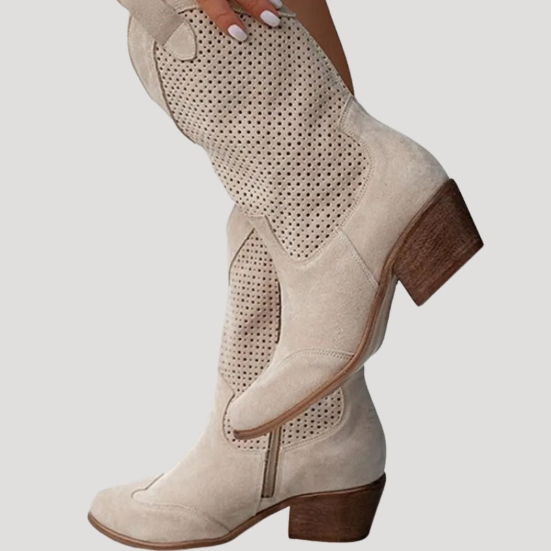 Rosgrove | Women - Suede Ankle Boots - Winter Style