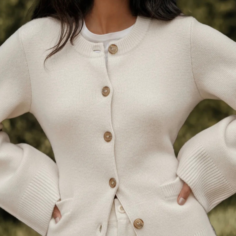 Rosgrove | Women - Flared Sleeve Cardigan - Casual Style