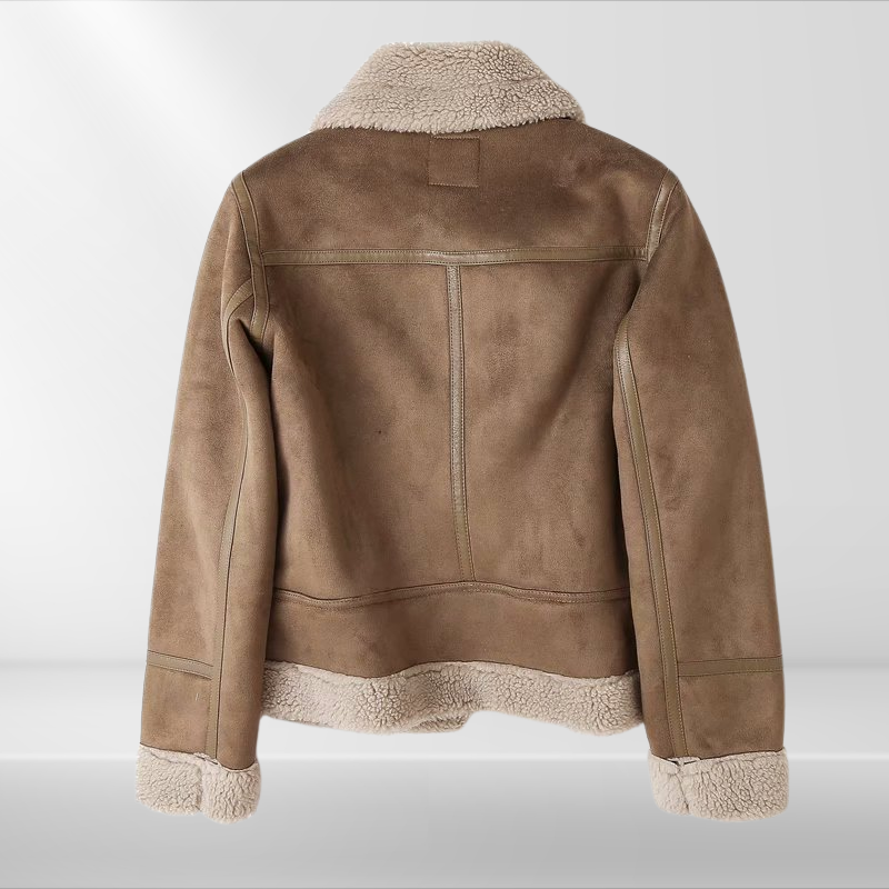 Rosgrove | Women - Sherpa Bomber Jacket – Cosy Style