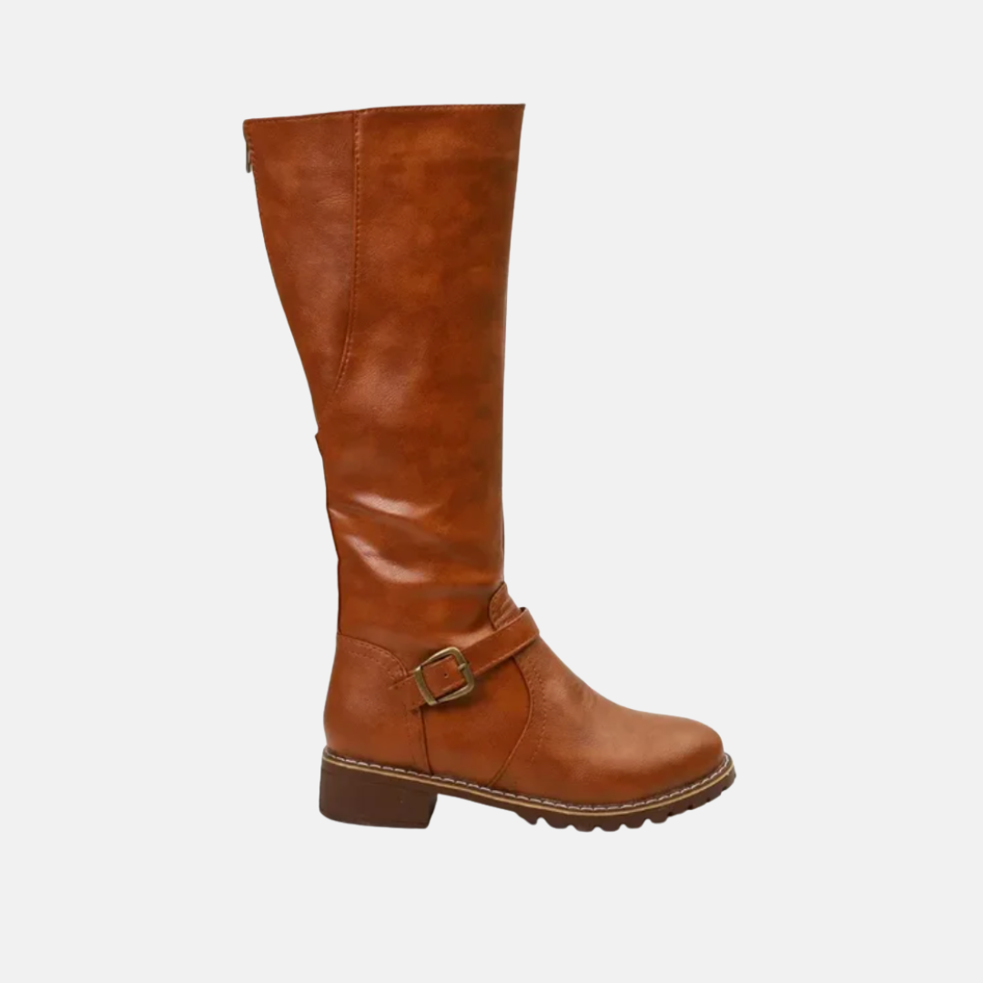 Rosgrove | Women - Knee High Buckle Boots