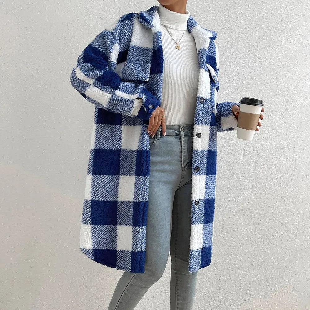 Rosgrove | Women - Oversized Teddy Coat - Cosy Style