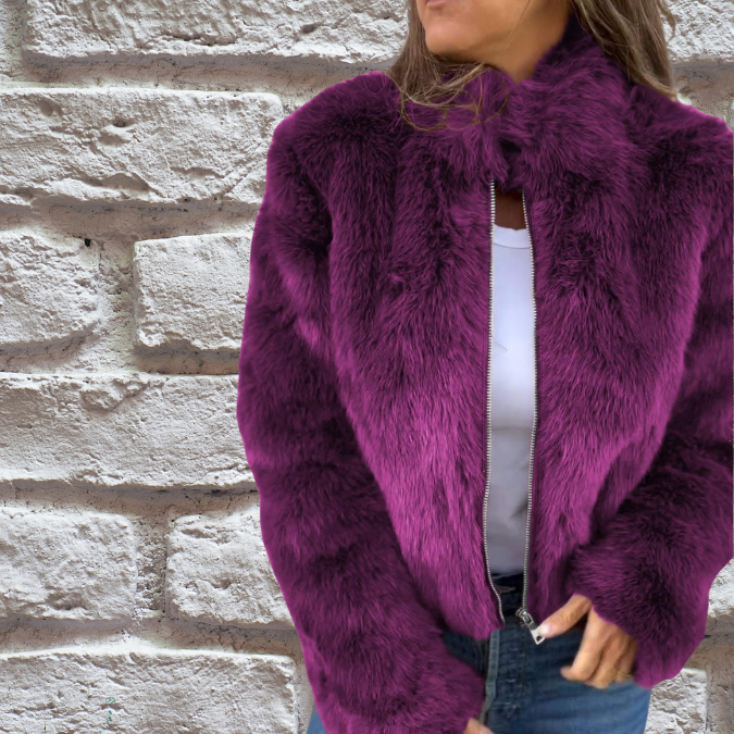 Rosgrove | Women - Warm Autumn Coat - Elegant Style