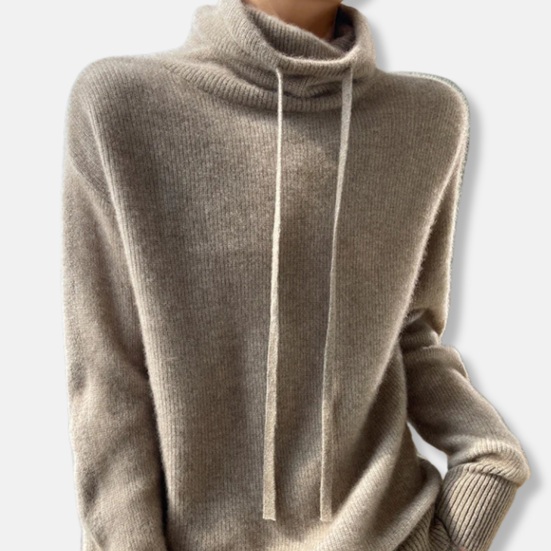 Rosgrove | Women - Turtleneck Jumper - Ribbed Knit