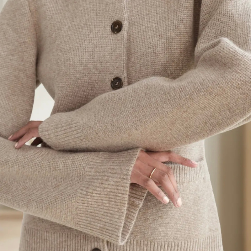 Rosgrove | Women - Flared Sleeve Cardigan - Casual Style