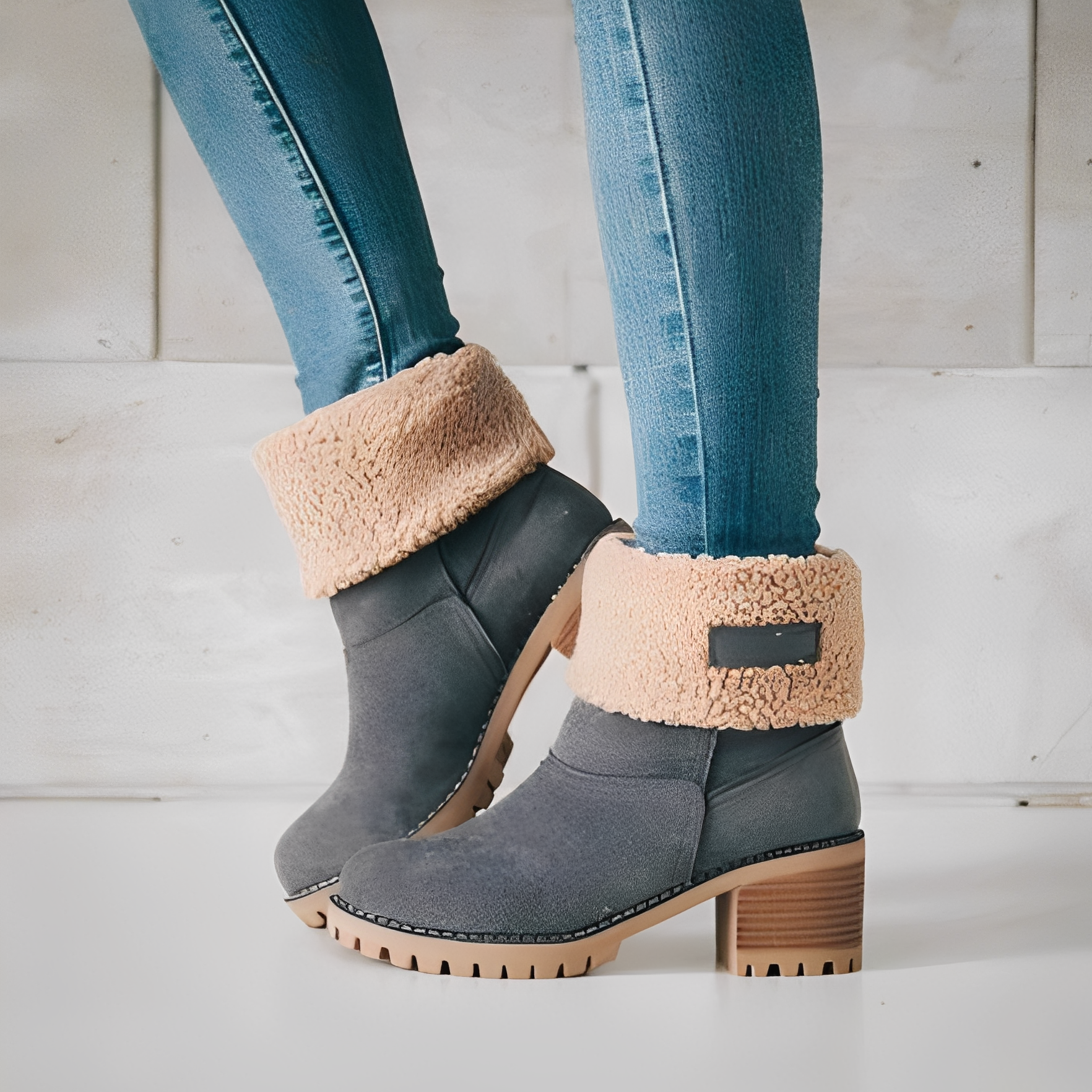 Rosgrove | Women - Suede Ankle Boots – Winter Style