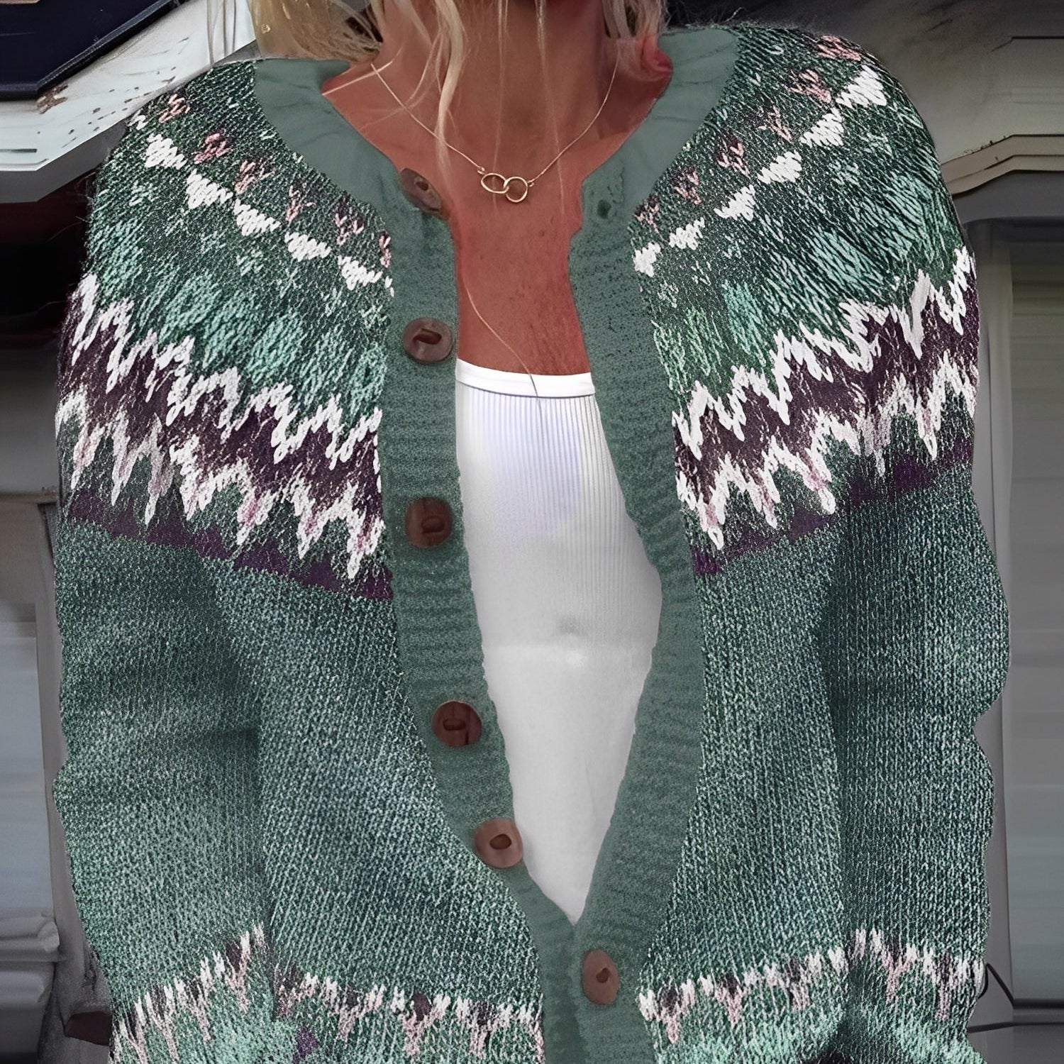 Rosgrove | Women - Buttoned Cosy Cardigan