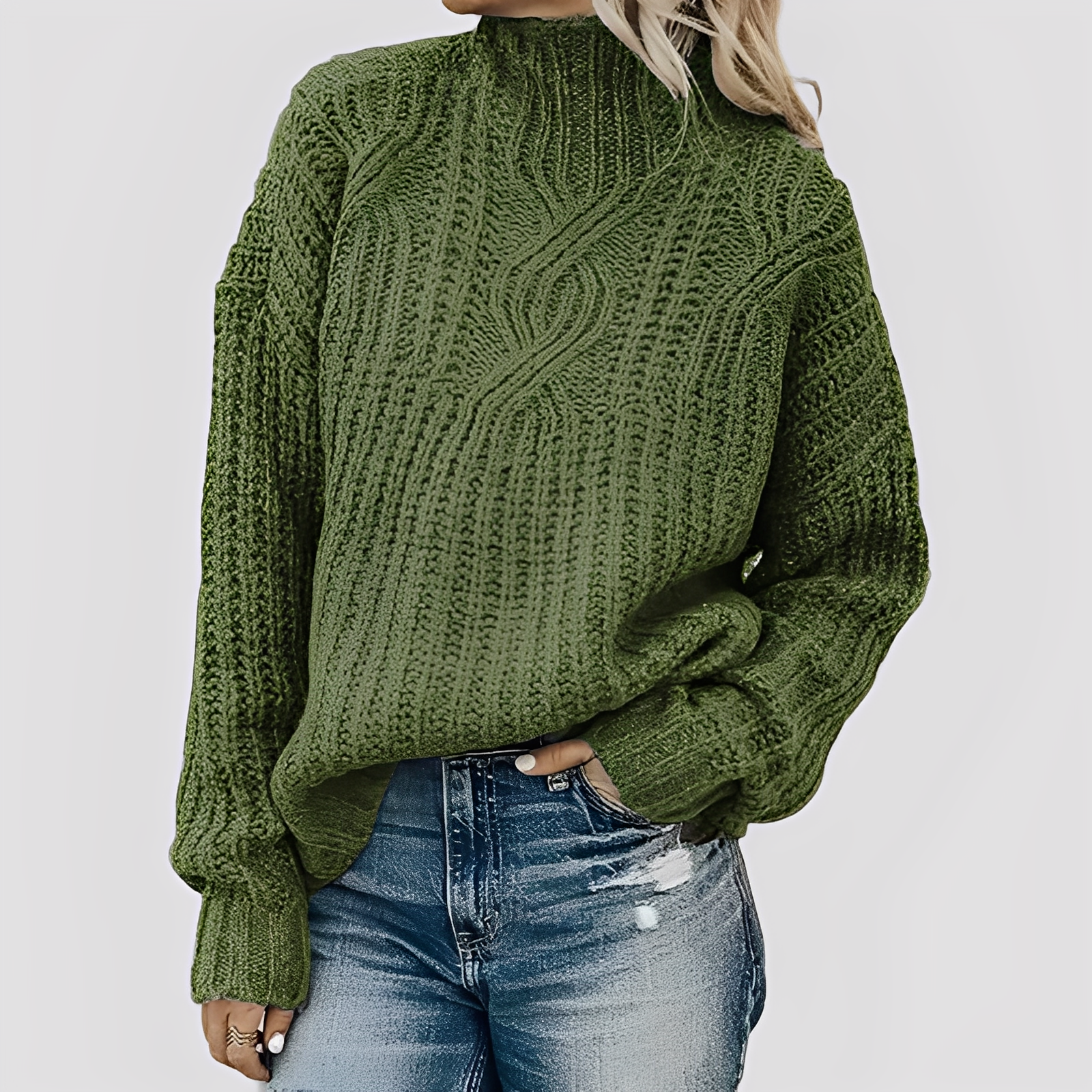 Rosgrove | Women - Knitted Jumper - Stylish Warm Sweater