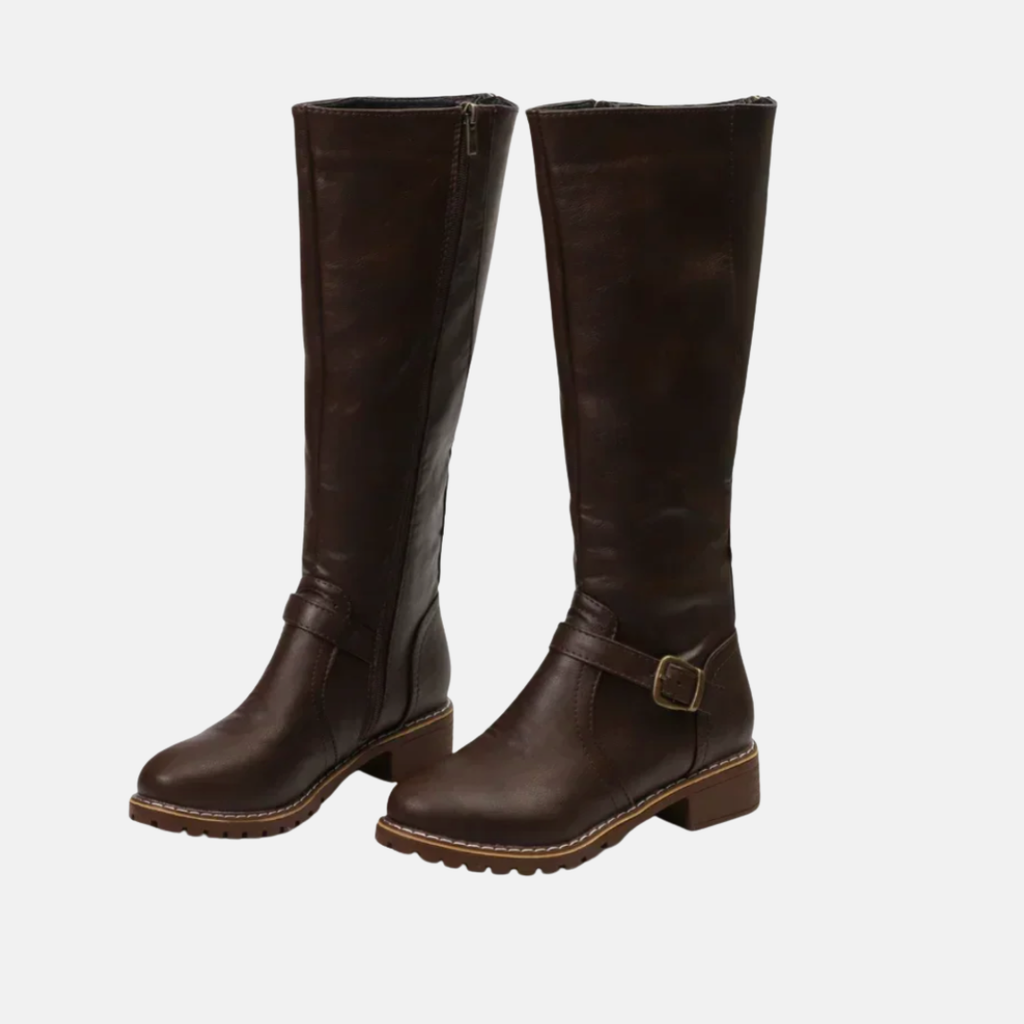 Rosgrove | Women - Knee High Buckle Boots