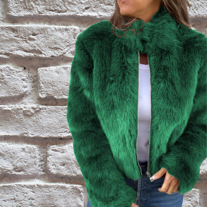 Rosgrove | Women - Warm Autumn Coat - Elegant Style