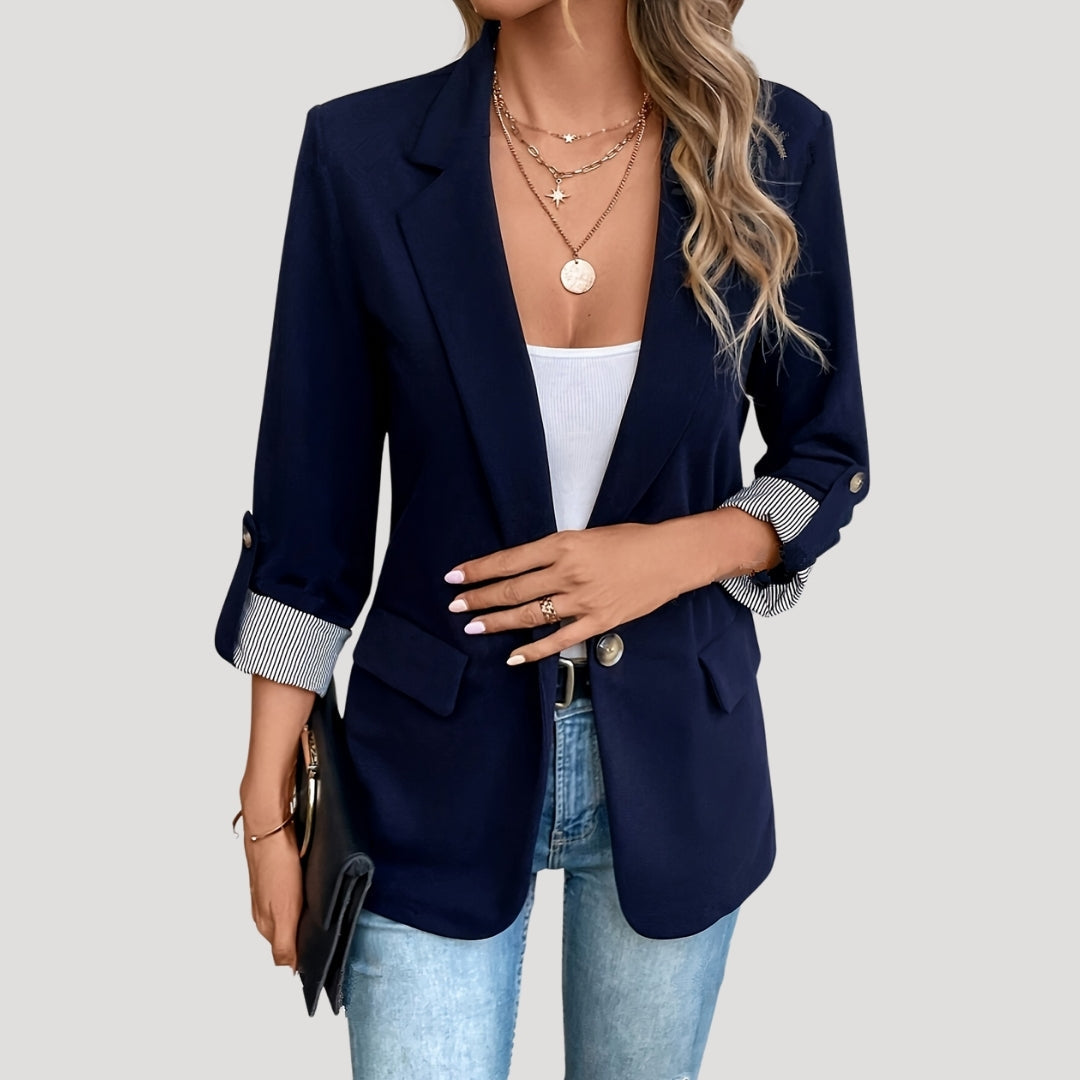 Rosgrove | Women - Blazer - Tailored Fit Roll-Up Sleeves