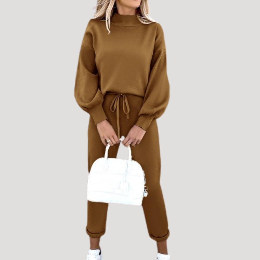 Rosgrove | Women - Knitted Tracksuit Set - Cozy Loungewear